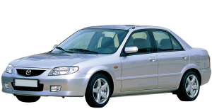 Коврики в салон (2 ряда) Mazda 323 VI (BJ) 1998-2003