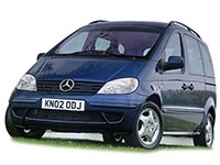 Коврик в багажник Mercedes Vaneo 2001-2005 5 мест