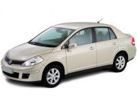 Коврики в салон (2 ряда) Nissan Tiida 2004-2013