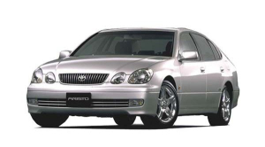 Коврики в салон (2 ряда) Toyota Aristo II (правый руль) 1997-2004