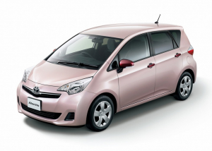 Коврики в салон (2 ряда) Toyota Ractis II (правый руль) 2WD 2010-2016