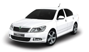 Коврики в салон (2 ряда) Skoda Octavia (A5) 2004-2013 (с саббуфером)