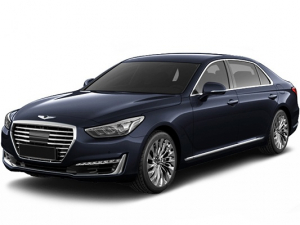 Коврики в салон (2 ряда) Hyundai Genesis G90 I 2016-н.в. лимузин