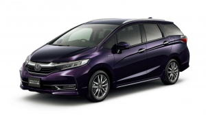 Коврики в салон (2 ряда) Honda Shuttle II (правый руль) 2015-2021