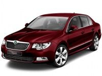 Коврики EVA 3D с бортами Skoda Superb 2008-2015