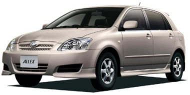 Toyota Allex 2001-2006 (правый руль)
