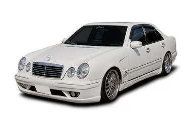 Коврики из экокожи 3D Mercedes Е-класс W210 1995-2003 4WD