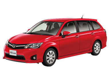 Коврики из экокожи 3D Toyota Corolla Fielder NZE 164 2012-2015 (правый руль)