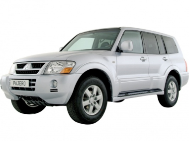 Коврики из экокожи 3D Mitsubishi Pajero III/IV 2000-2014 (правый руль)