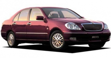 Коврики из экокожи 3D Toyota Brevis 2001-2007 (правый руль)