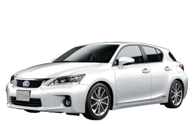 Коврики из экокожи 3D Lexus CT200 2010-н.в. (правый руль)