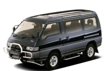 Коврики из экокожи 3D  Mitsubishi Delica 1993-2006 (кузов PE8W)