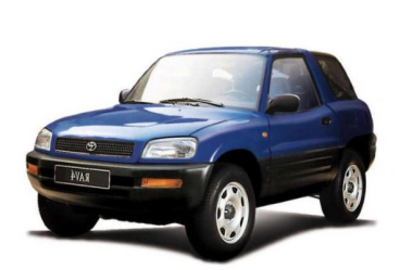 Коврики из экокожи 3D Toyota RAV 4 I (XA10, 3 двери) 1995-2000 правый руль
