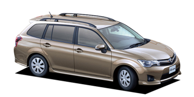 Коврики из экокожи 3D Toyota Corolla Fielder NZE 161 2012-2015 (правый руль)