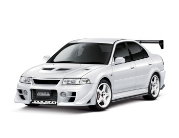 Коврики из экокожи 3D Mitsubishi Lancer Evolution VI 1999-2001 (правый руль)